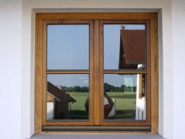 Holzfenster in Eiche massiv